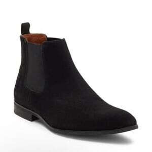 Abound Men’s Suede Style Booties Ankle Boots Dress Shoes Water Resistant